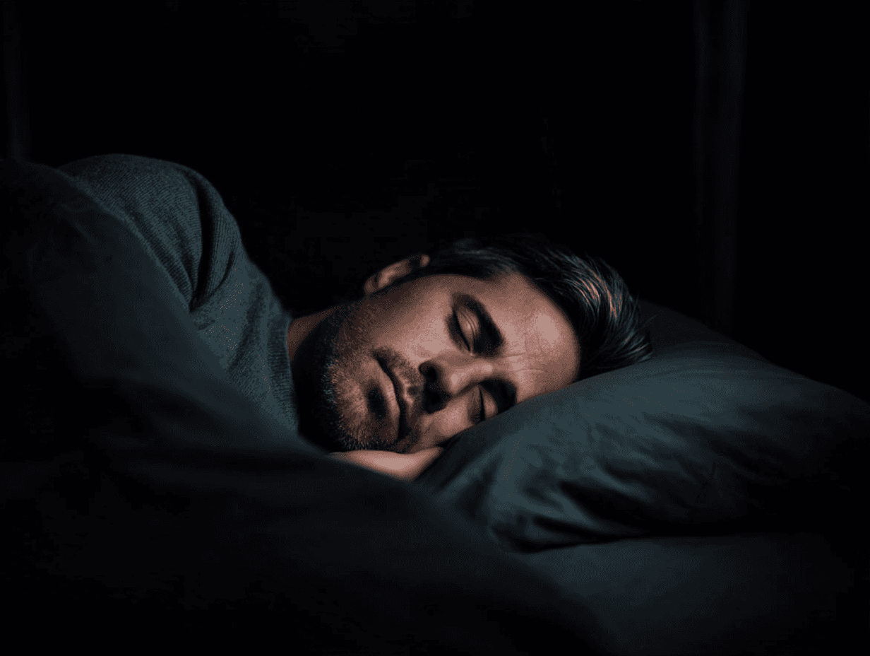 Man sleeping soundly